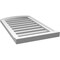 Ekena Millwork Arch Top Surface Mount PVC Gable Vent w/ 2"W x 2"P Brickmould Sill Frame, 18"W x 28"H GVPAR18X2803SN - alternate 3